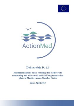ActionMed Deliverable 1.6